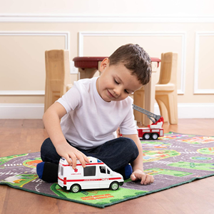 ماشین آمبولانس اسباب بازی موزیکال Musical AMBULANCE Car 1:16_اسباب بازی